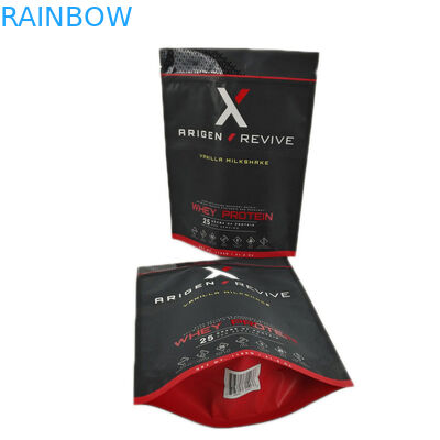 음식 급료 알루미늄 호일은 주머니를 위로 서 있습니다