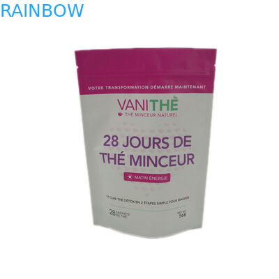 지퍼를 가진 방습 간식 포장 부대