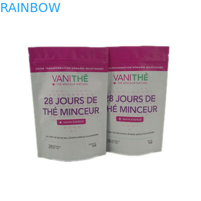 지퍼를 가진 방습 간식 포장 부대