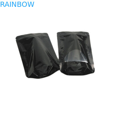 음식 급료 광택 있는 끝 CMYK 색깔은 주머니 포장을 위로 서 있습니다