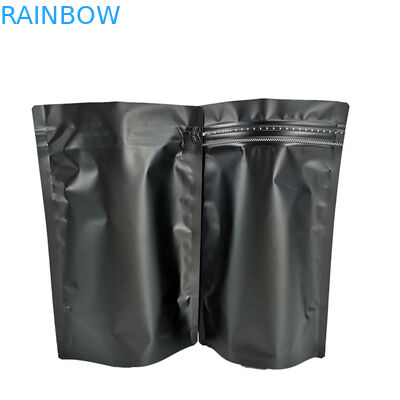 비 냄새 까만 매트에 의하여 박판으로 만들어진 포일은 주머니를 위로 서 있습니다