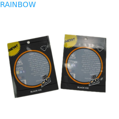 명확한 창 3 옆 물개 걸림새 구멍 Zip 자물쇠 주머니