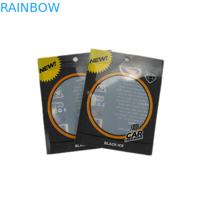 명확한 창 3 옆 물개 걸림새 구멍 Zip 자물쇠 주머니