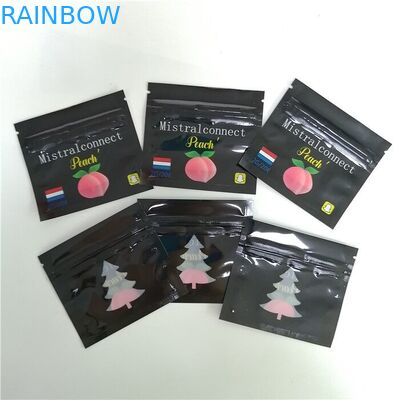 편평한 3.5g 아이 증거 Ziplock 부대를 인쇄하는 사진 요판