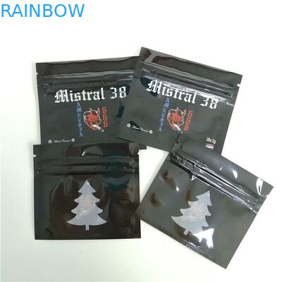 편평한 3.5g 아이 증거 Ziplock 부대를 인쇄하는 사진 요판