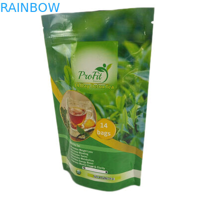 광택 있는 끝 Zip 자물쇠에 의하여 박판으로 만들어진 포일은 위로 자루에 넣습니다 서 있습니다