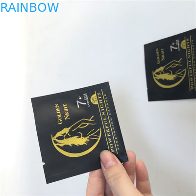 Mylar 초본 고무 같은 포일에 의하여 일렬로 세워지는 플라스틱 주머니 포장