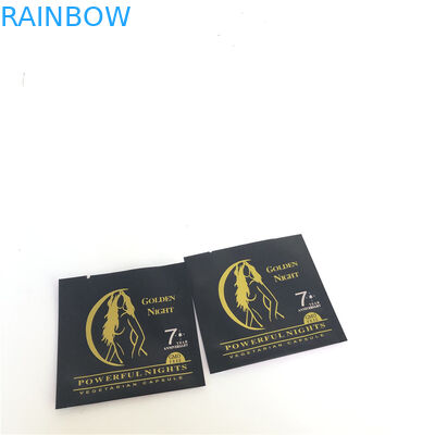 Mylar 초본 고무 같은 포일에 의하여 일렬로 세워지는 플라스틱 주머니 포장