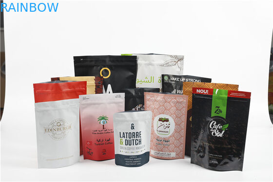 바나나는 지퍼 VMPET 플라스틱 주머니 포장을 잘게 썹니다