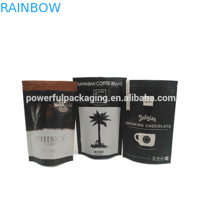 과자 알루미늄 호일 Doypack는 주머니 포장을 위로 서 있습니다