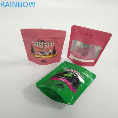 알루미늄 호일 7g Resealable Mylar는 부대를 위로 서 있습니다