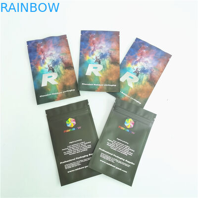 알약 포장을 위한 지플락 향낭을 포장하는 냄새 증거 편평한 플라스틱 주머니