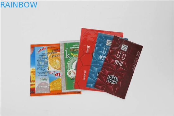 화장품병을 위한 방수 PVC PET 수축 슬리브 레이블 CMYK