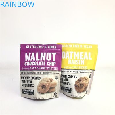 주문을 받아서 만드는 음식 급료 과자 견과 캐슈 포장 부대 음식 Mylar 부대를 위로 서 있으십시오