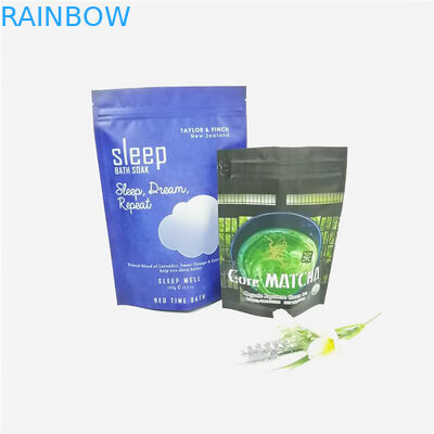 지플록식 도이팩 커피백을 패키징하는 맞춘 알루미늄 호일 12 온스 목욕 소금 / 시체 관목숲 크림