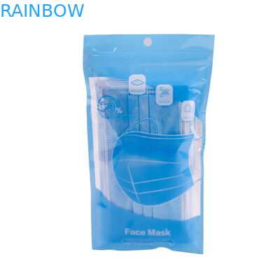 마스크를 위한 재밀봉할 수 있는 플라스틱 지플록식 N95/KF94 패키징 테플론제 백을 출력하는 중국 공급자 주문 설계