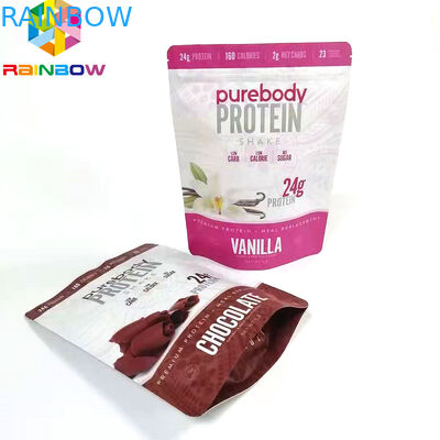 지플록식 식품 저장실과 팁 위로 재사용할 수 있는 입지가 지퍼 팁 평면 형상 인쇄된 백을 패키징합니다