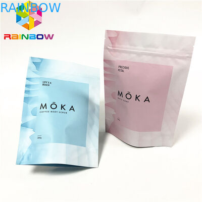 라미네이트 포일은 스낵 / 시체 관목숲 맞춤화된 패키징 테플론제 백을 위한 맞춘 프린팅 지플록식 팁과 백을 견딥니다