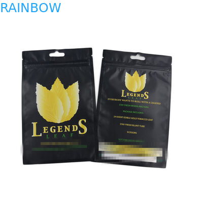 그라비어 인쇄 방습 재활용 가능 허브 향 포장 백 냄새 방지 지퍼 파우치