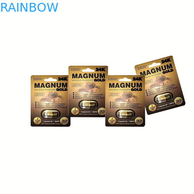 남자 향상 피임약 또는 라이노 피임약 플라스틱 기포 패키징을 위한 주문 설계 기포 카드 포장