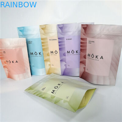 밸브와 커피 콩 가방을 패키징하는 분쇄 커피 포일 작은 주머니를 견디세요