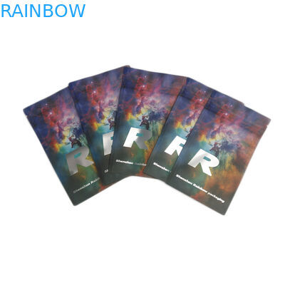 마일라 에어백 매트 냄새 증명 어린이에게 안전한 지플록식 팁을 패키징하는 맞춘 프린팅 알루미늄 호일 아이들 저항하는 사탕