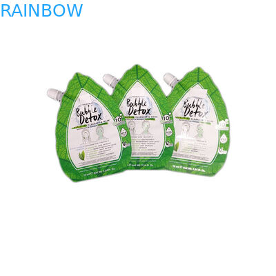 포일로 패키징하는 맞춘 인쇄된 설계 녹색 불규칙한 관 팁