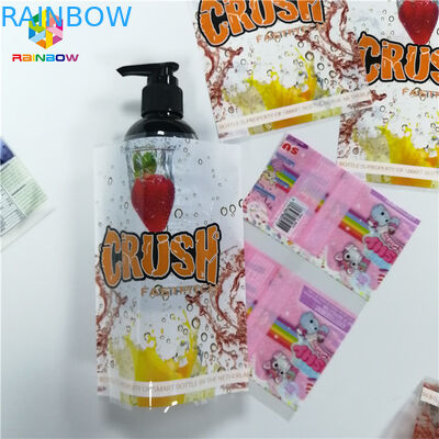 히트 실 PVC 오프셋 인쇄 CMYK 주류및음료 쉬링크 라벨