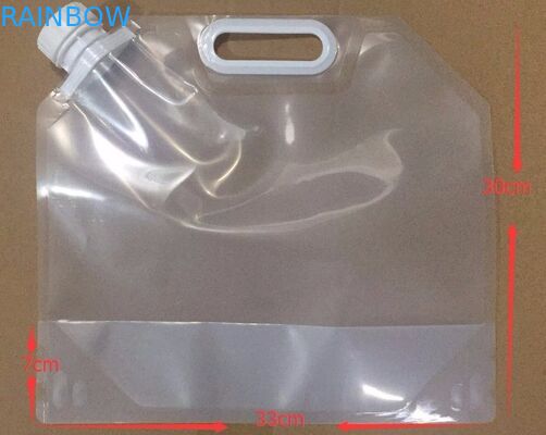 투명한 에너지 액체가 관 패키징과 관 음료 작은 주머니와 팁 위로 세운 뜨거운 판 50 ml/250ml을 특화했습니다