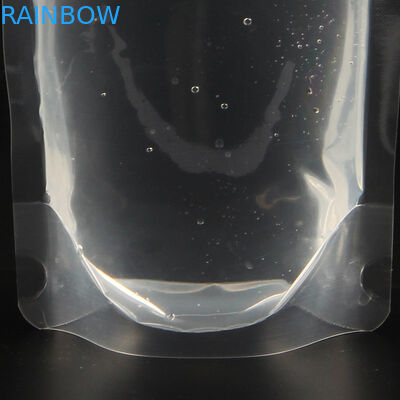 투명한 에너지 액체가 관 패키징과 관 음료 작은 주머니와 팁 위로 세운 뜨거운 판 50 ml/250ml을 특화했습니다