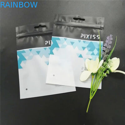 의류를 위한 지퍼로 검은 플라스틱 백의 맞춘 인쇄된 패키징은 도구 기타 등등을 구성합니다