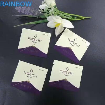 맞춘 광택이 나는 지퍼 재밀봉할 수 있는 마일라 지플록식 가방 1 그램 정제 마일라 패키징 지퍼 팁