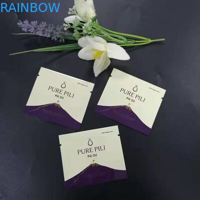 맞춘 광택이 나는 지퍼 재밀봉할 수 있는 마일라 지플록식 가방 1 그램 정제 마일라 패키징 지퍼 팁