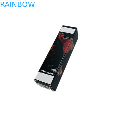 커스텀 로고 인쇄된 작은 모큐 용지함 적 정유 / 향기 패키징