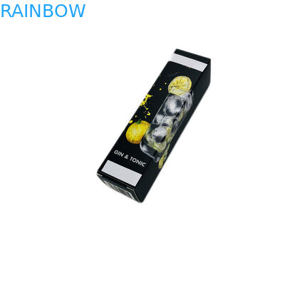 커스텀 로고 인쇄된 작은 모큐 용지함 적 정유 / 향기 패키징