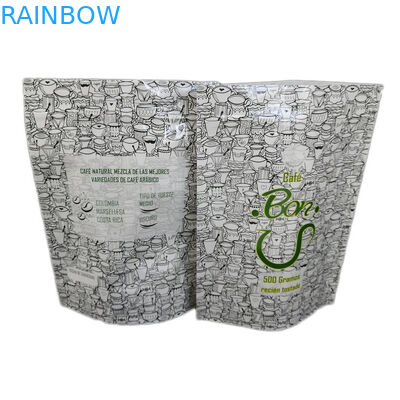 겉만 번지르한 마무리 관습 500g는 커피 / 쿠키 패키징을 위해 팁 지퍼 백을 견딥니다