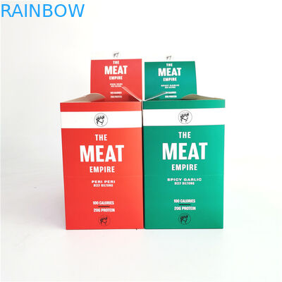 오프셋 인쇄는 소고기 육포를 위한 용지함을 단숨에 씁니다