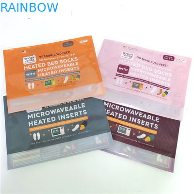 식품 등급 살균기 120 마이크 지플록식 전자 레인지 플라스틱 백