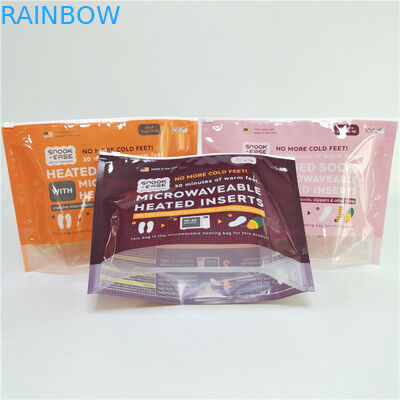 식품 등급 살균기 120 마이크 지플록식 전자 레인지 플라스틱 백