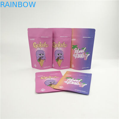 주문 제작된 어수룩한 사람 냄새 증명 3.5g 7g는 삼 인도 대마 쿠키 아이들 저항하는 도이팩을 위한 에어백을 견딥니다