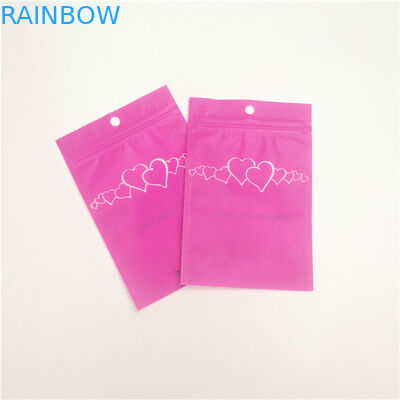 MOPP 지퍼 메이크업 팁을 출력하는 속눈썹 보석 요판 인쇄