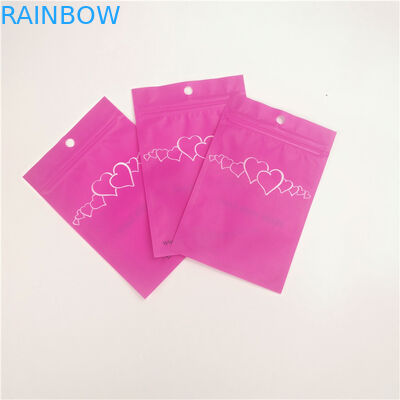 MOPP 지퍼 메이크업 팁을 출력하는 속눈썹 보석 요판 인쇄