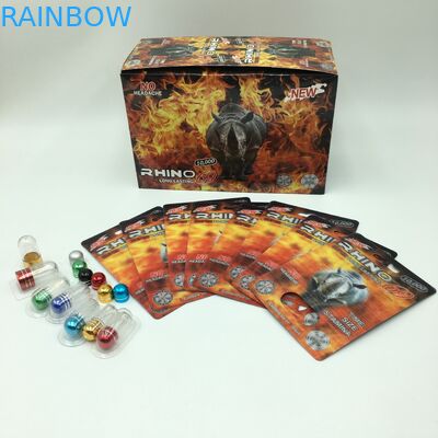 총알과 코뿔소 정제 60*80cm PVC 3D 렌티큘러 카드