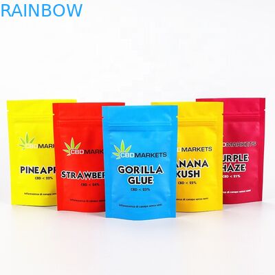 팁 위로 재밀봉할 수 있는 잡초 CBD VMPET 180 마이크 마일라 입지