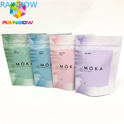 매트 마무리 그라븐르 프린팅 5x7 " 지플록식 패키징 테플론제 백