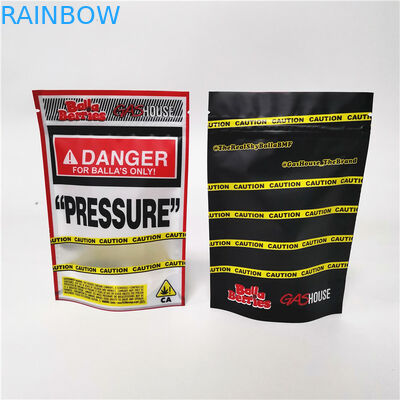 3.5g 7g 14g 28g 런츠 가방은 지플록식 팁 잡초 쿠키 캔디 CBD 가방을 견딥니다