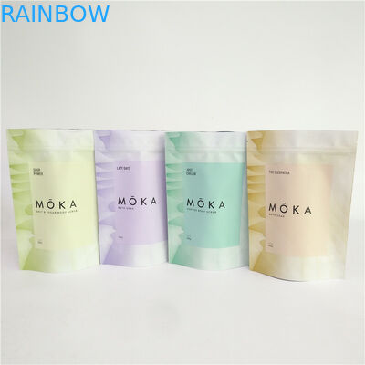 200G 재밀봉할 수 있는 110 마이크론 마일라 알루미늄 호일 백 CMYK