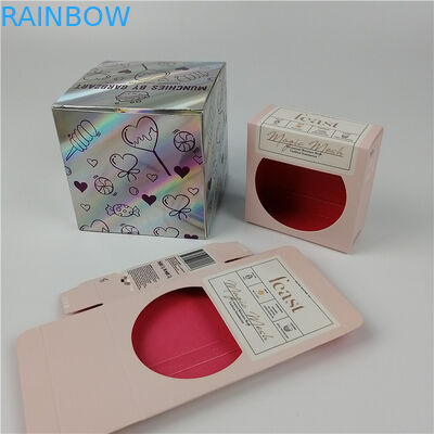 깨끗한 창 팬톤 컬러 홀로그래프 용지함 매트 엷은 조각 모양