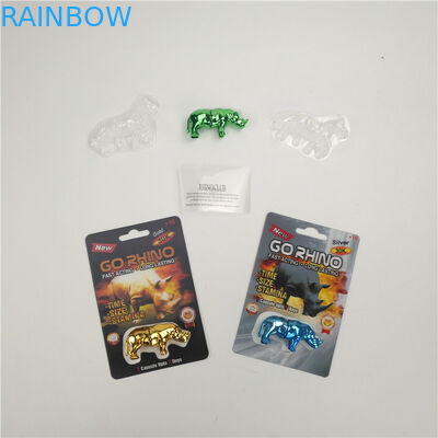 글로스리 피니싱 향상 코뿔소 7 9x12cm 3D 포장 카드