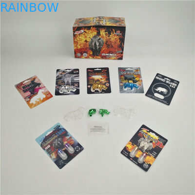 글로스리 피니싱 향상 코뿔소 7 9x12cm 3D 포장 카드